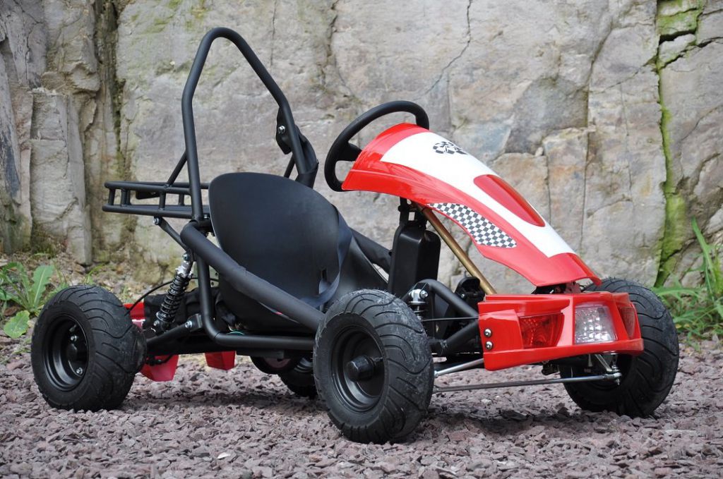 Kart Eléctrico 36V 500W Rojo