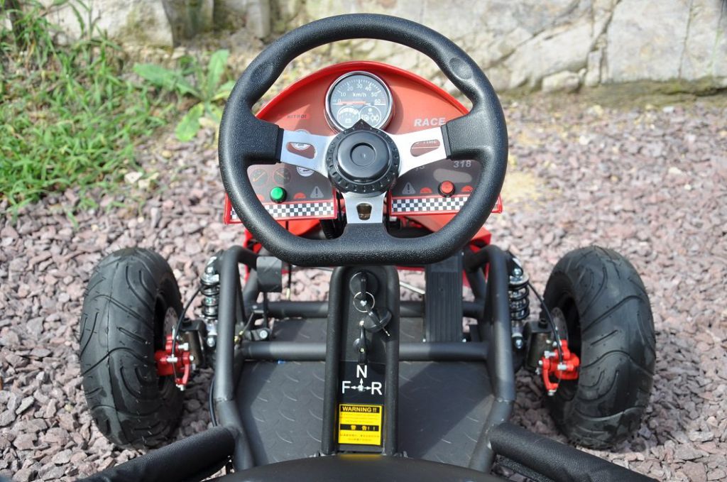 Kart Eléctrico 36V 500W Rojo volante
