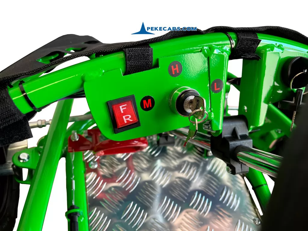 Kart 48V 1000W Verde salpicadero