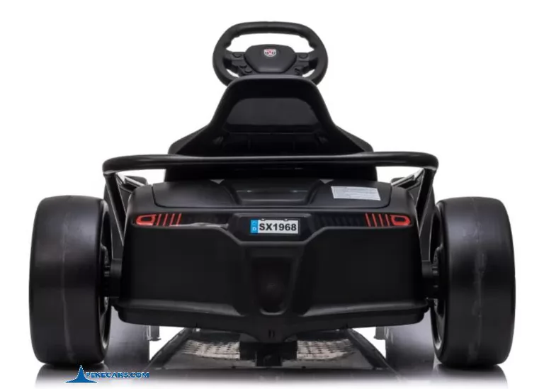 Kart electrico FX-I blanco trasera