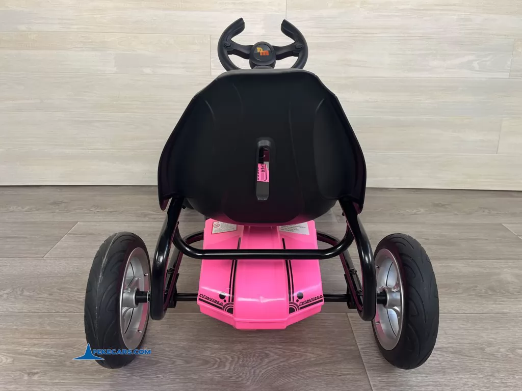 Kart electrico dongma rosa atras
