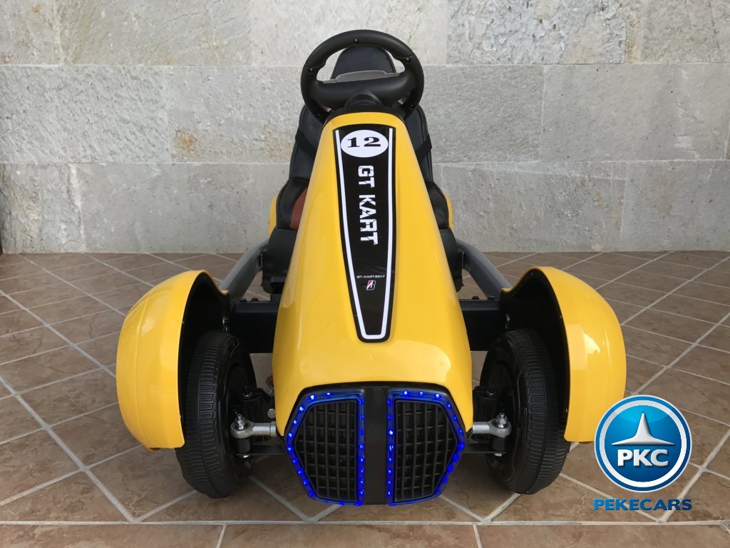 Kart eléctrico para niños FC-8818 Amarillo frontal