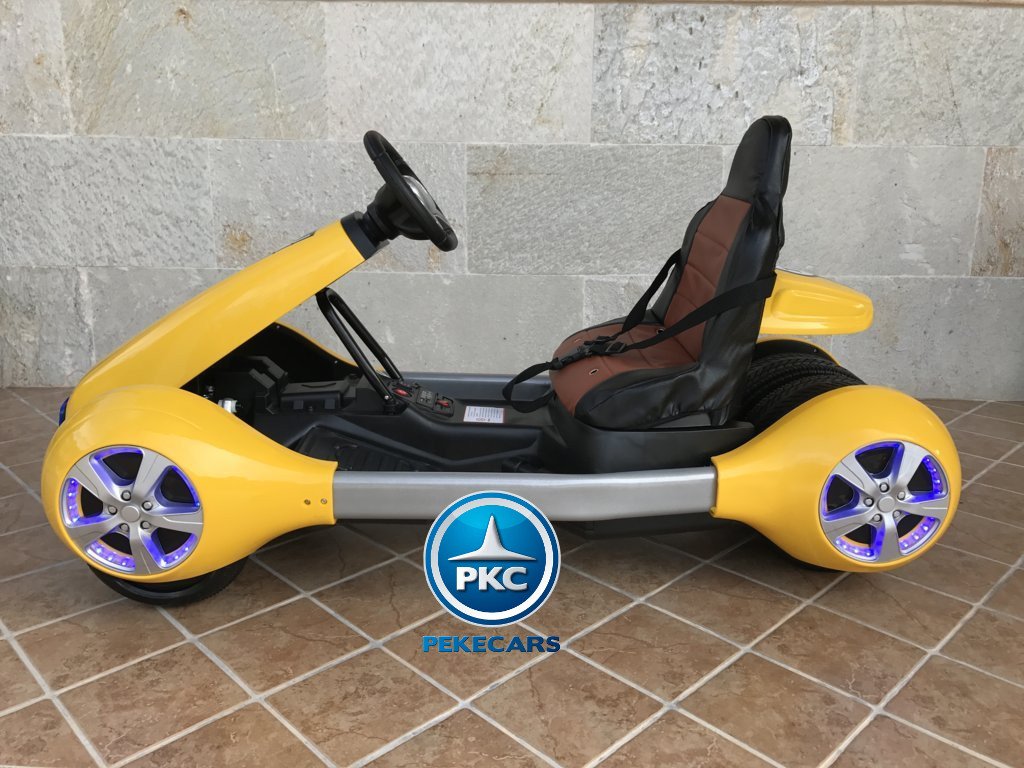 Kart eléctrico para niños FC-8818 Amarillo