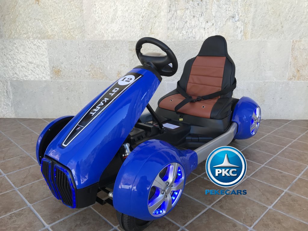 Kart eléctrico para niños FC-8818 Azul vista principal