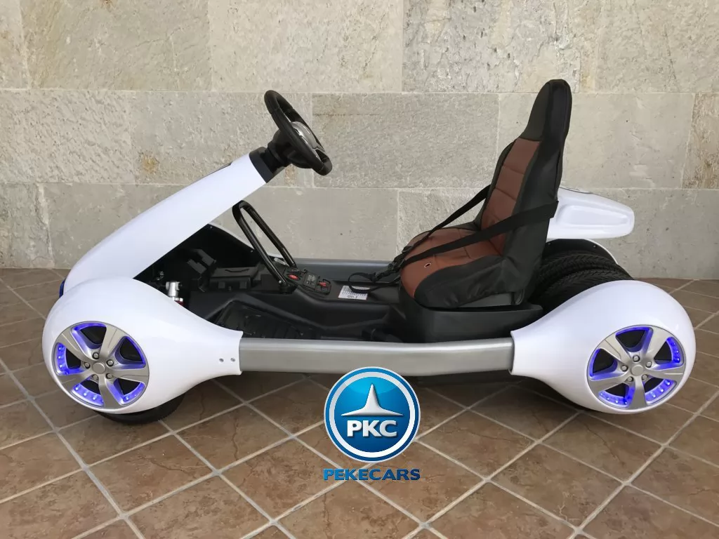 Kart eléctrico infantil FC-8818 Blanco