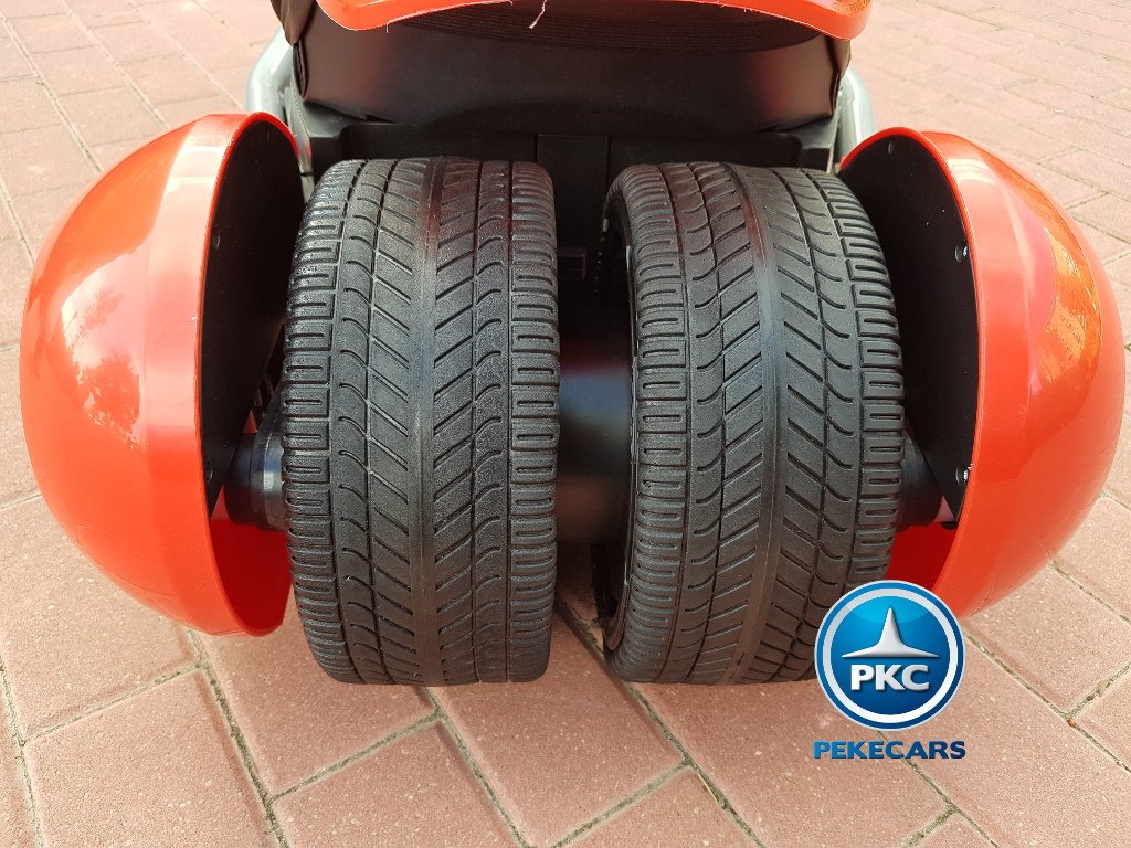 Kart eléctrico para niños FC-8818 Rojo ruedas de caucho antipinchazos