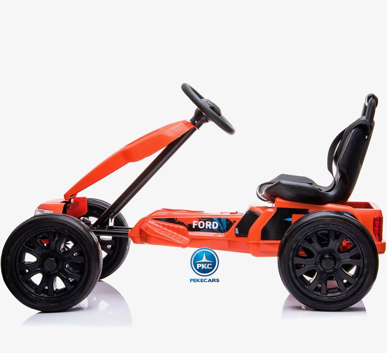 Kart electrico ford ranger naranja