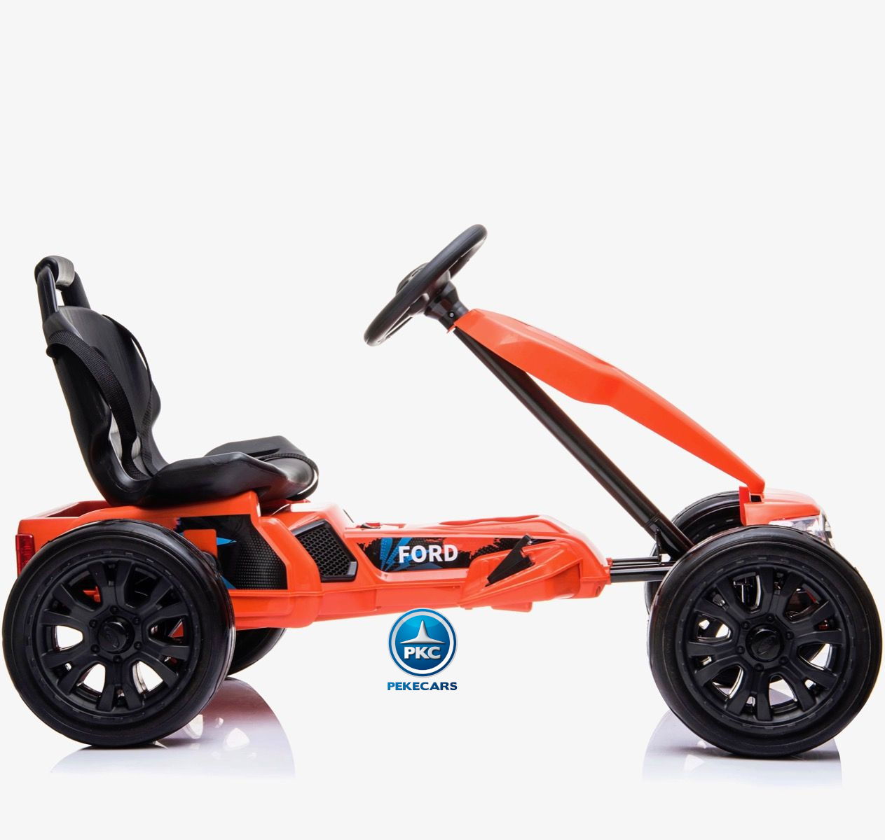 Kart electrico ford ranger naranja
