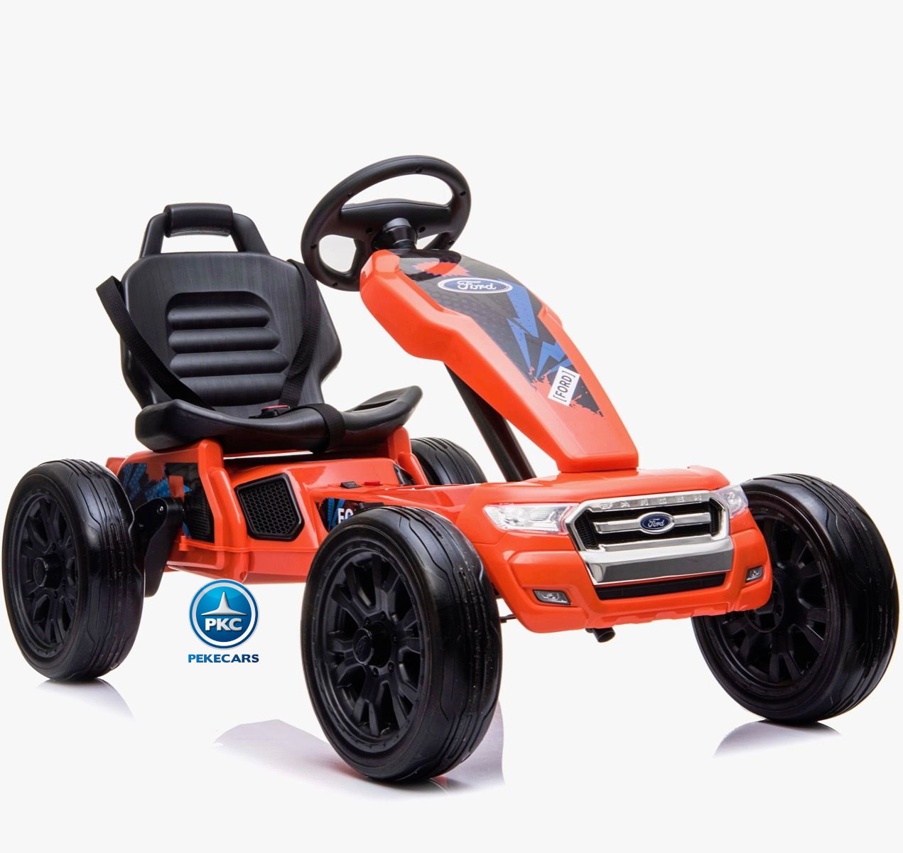Kart electrico ford ranger naranja