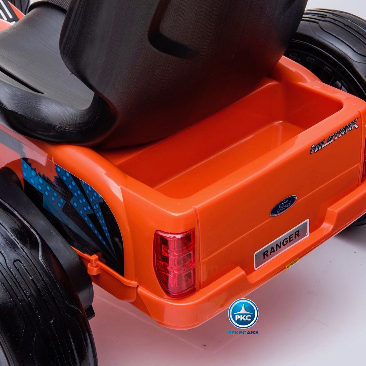 Kart electrico ford ranger naranja
