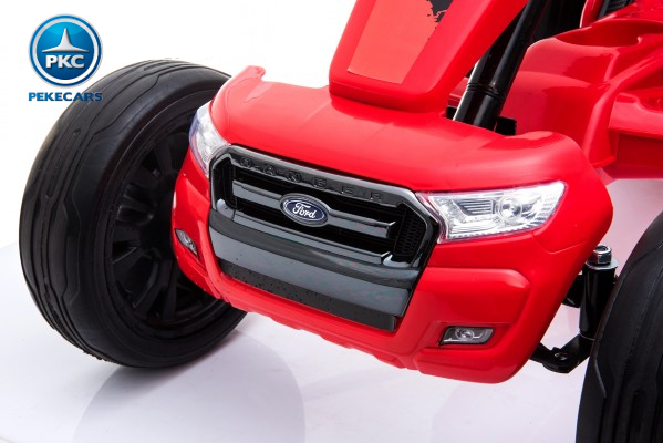 Kart electrico ford ranger rojo paragolpes