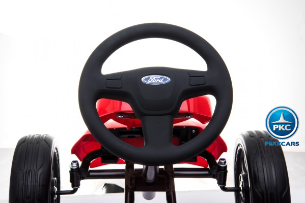 Kart electrico ford ranger rojo volante