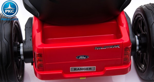 Kart electrico ford ranger rojo maletero