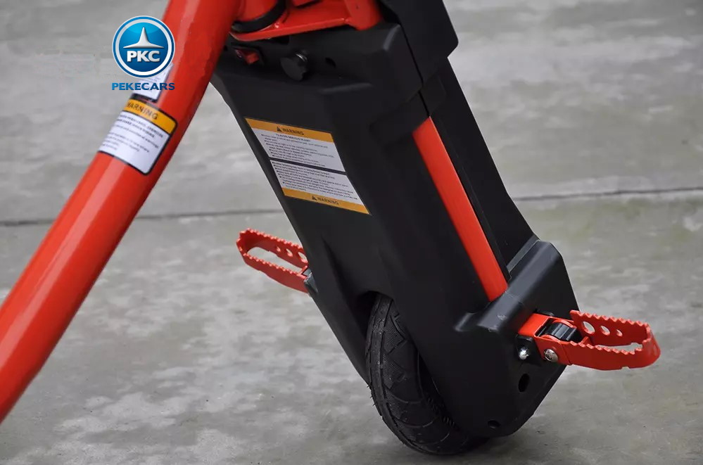 Kart eléctrico Power Drift Trike 12V Rojo con rueda neumatica