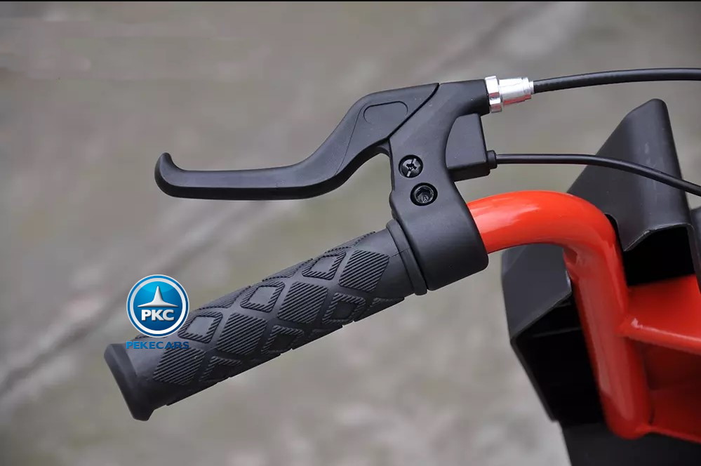 Kart eléctrico Power Drift Trike 12V Rojo freno de mano
