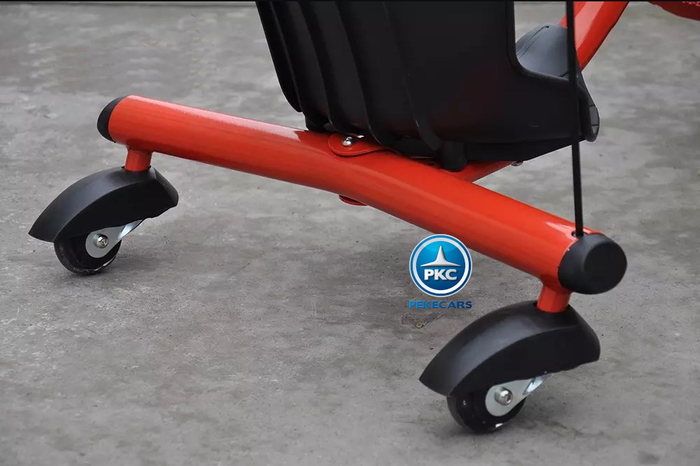 Kart eléctrico Power Drift Trike 12V Rojo ruedines traseros