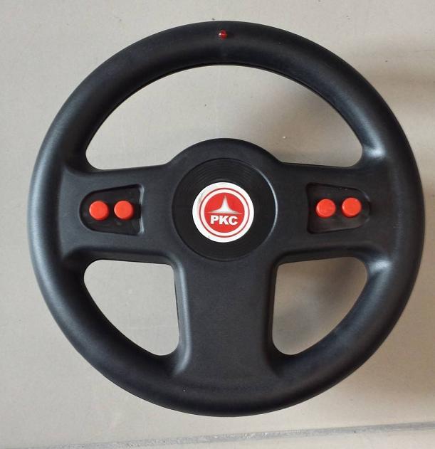 Kart a pedales GC004 Verde con ruedas de caucho