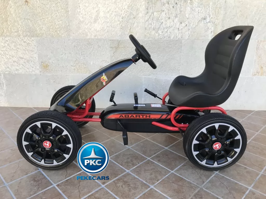 Kart a pedales Fiat Abarth Negro