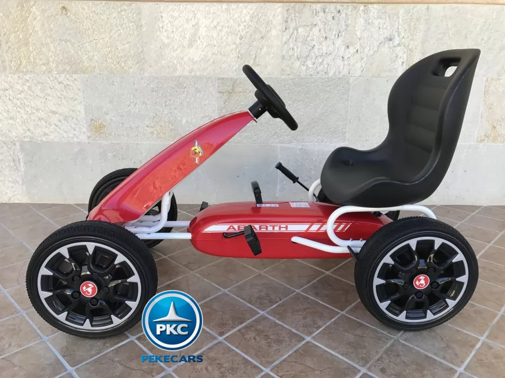 Kart a pedales Fiat Abarth Rojo