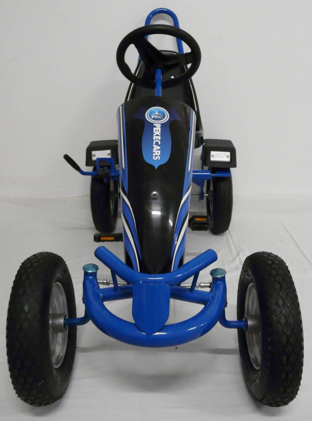 Kart a pedales sport azul Pekecars frontal