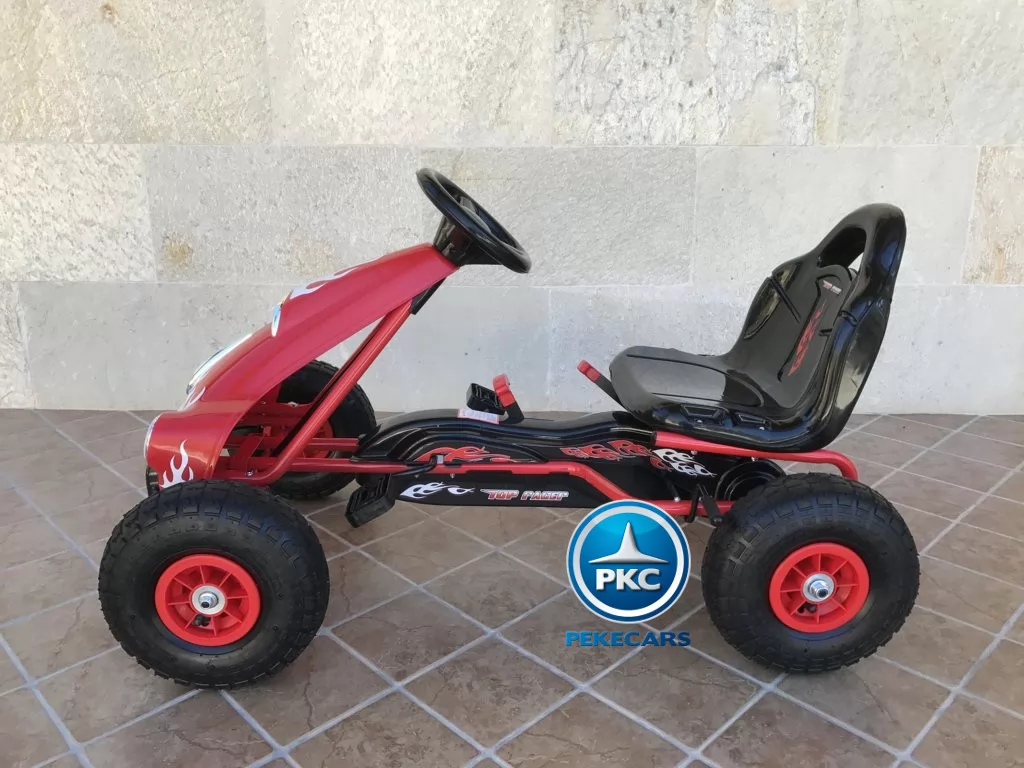 Kart a pedales Flame Rojo