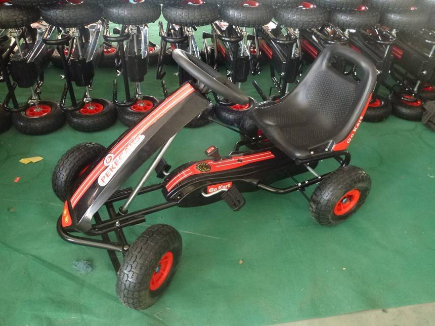 Kart de pedales GC001 negro vista principal