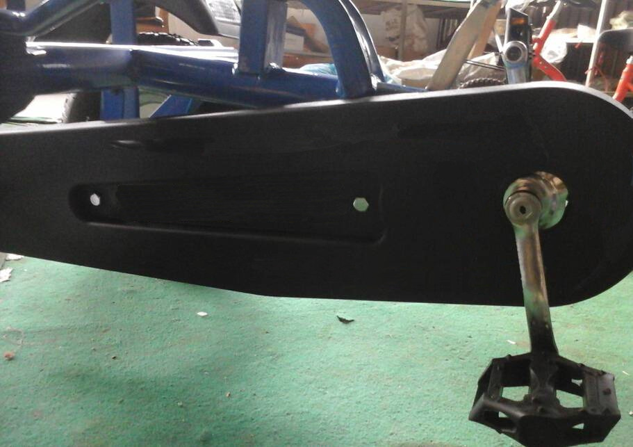 Kart a pedales sport azul Pekecars pedales