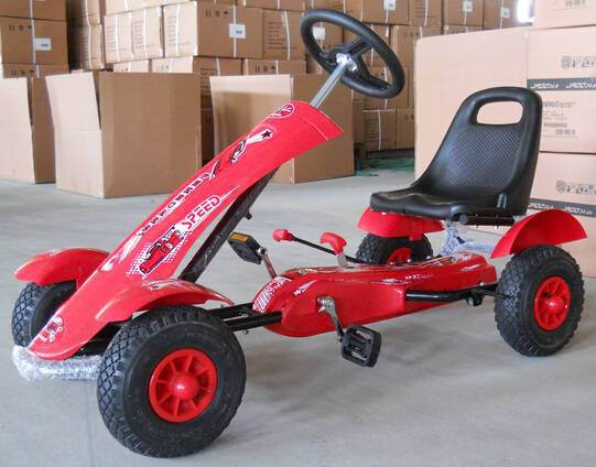 Kart a pedales sport medium rojo