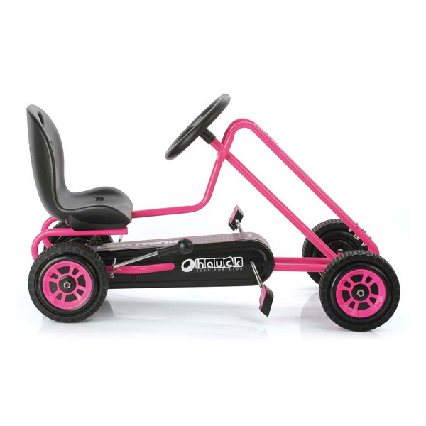 Kart a pedales Lighning Rosa