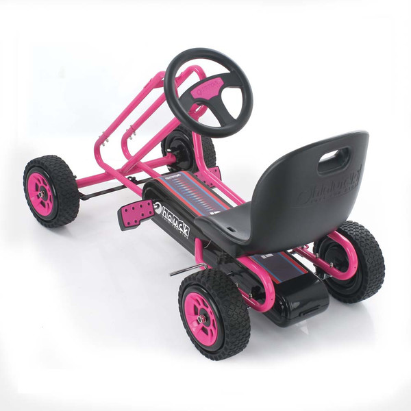 Kart a pedales Lighning Rosa