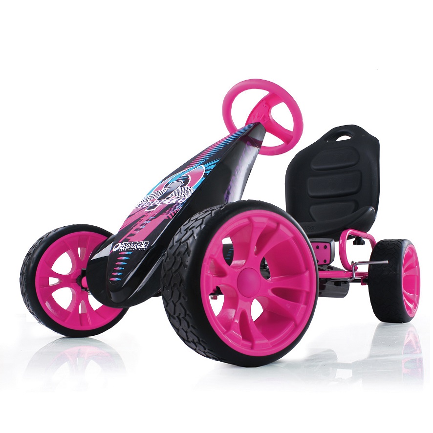 Kart a pedales Sirocco Rosa