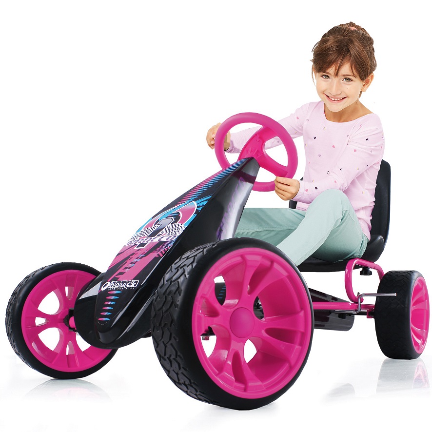 Kart a pedales Sirocco Rosa