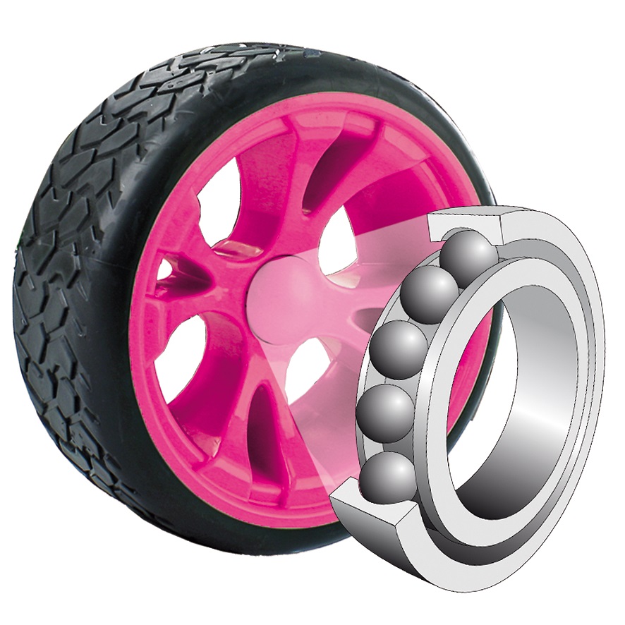 Kart a pedales Sirocco Rosa