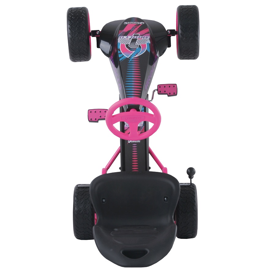 Kart a pedales Sirocco Rosa