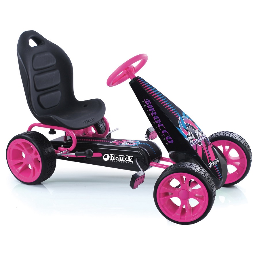 Kart a pedales Sirocco Rosa