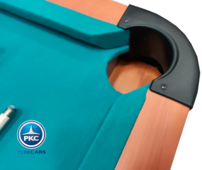 Mesa de billar Americano Semi Profesional vista agujeros de caida
