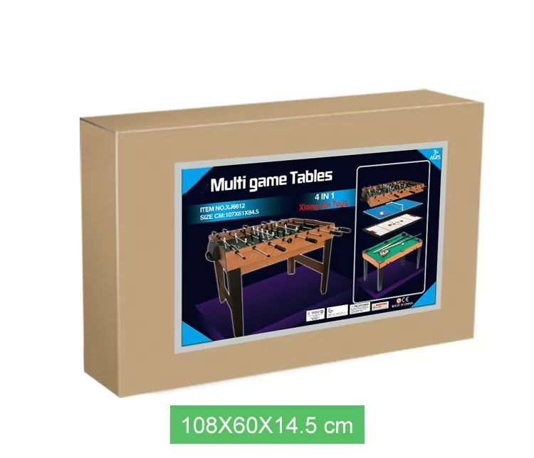 Mesa multijuegos 4 en 1 pekecars