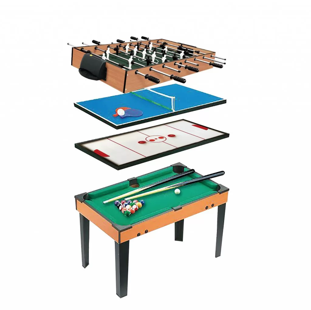 Mesa multijuegos 4 en 1 pekecars