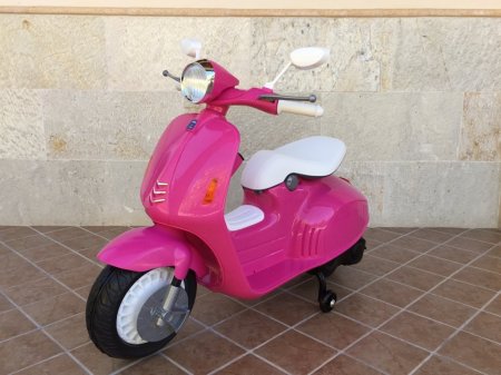 Vespa style 12V Rosa vista principal