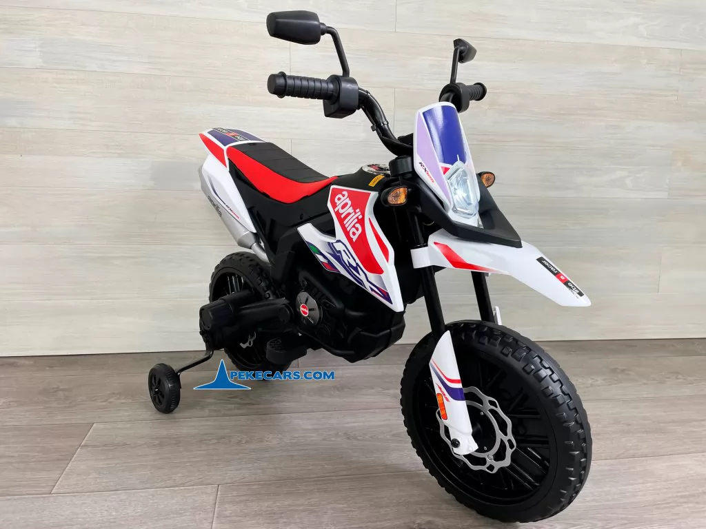 Aprilia RX 50 12V Blanca lateral izquierdo