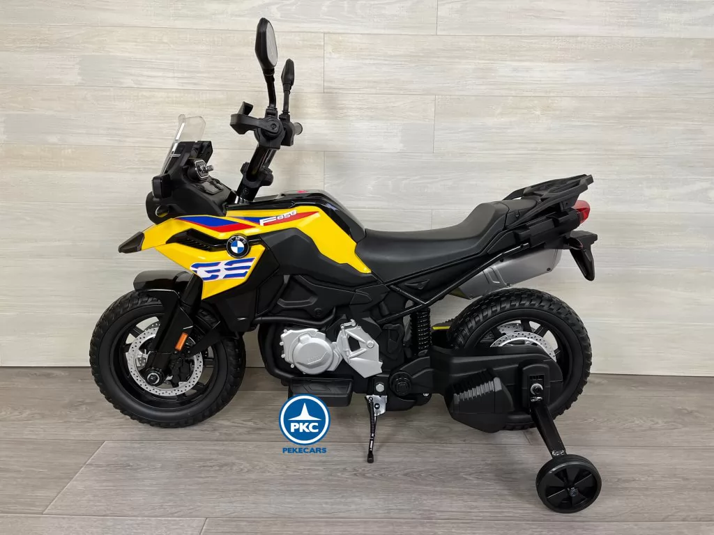 Moto BMW F850 GS 12V Amarilla