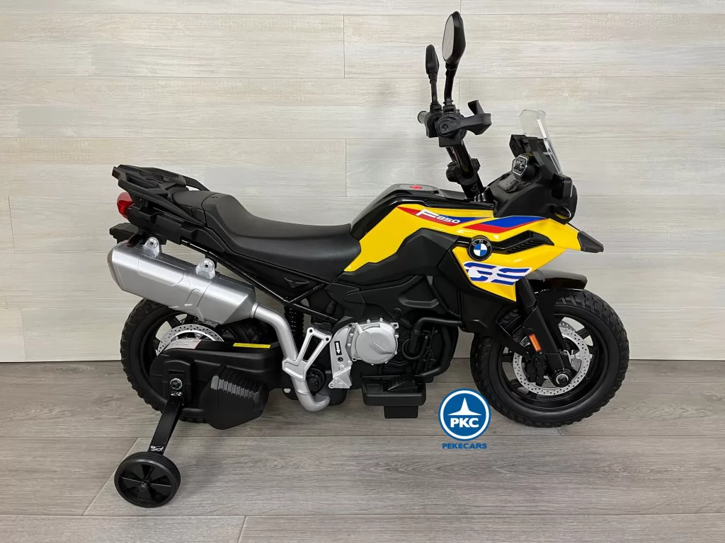 Moto BMW F850 GS 12V Amarilla