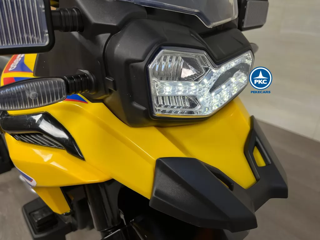 Moto BMW F850 GS 12V Amarilla