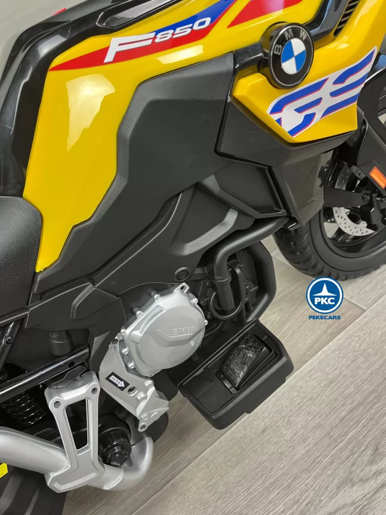 Moto BMW F850 GS 12V Amarilla