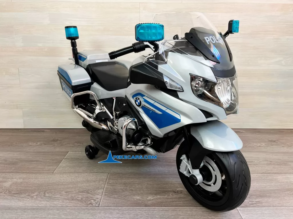 Moto de policia BMW R1200 lateral izquierdo