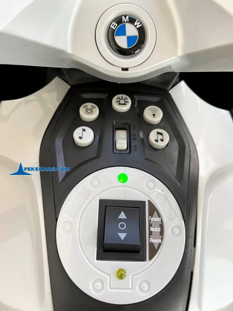 Moto de policia BMW R1200 tanque