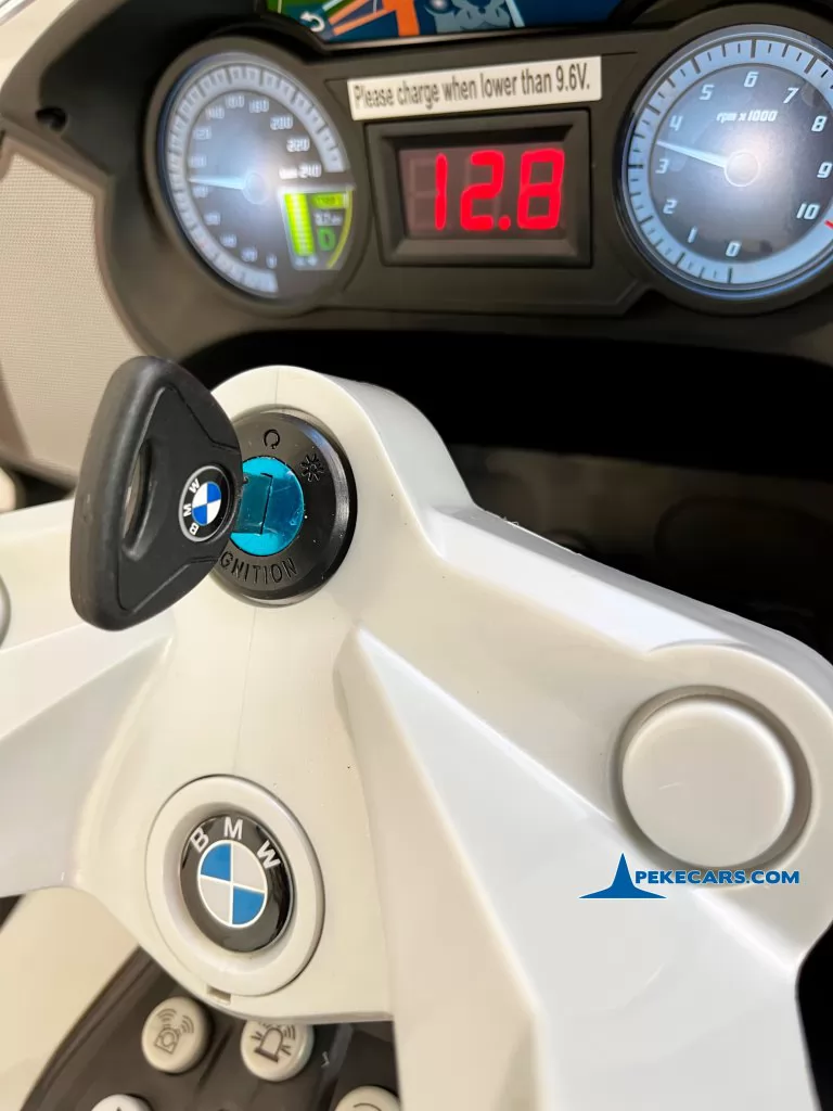 Moto de policia BMW R1200 llave