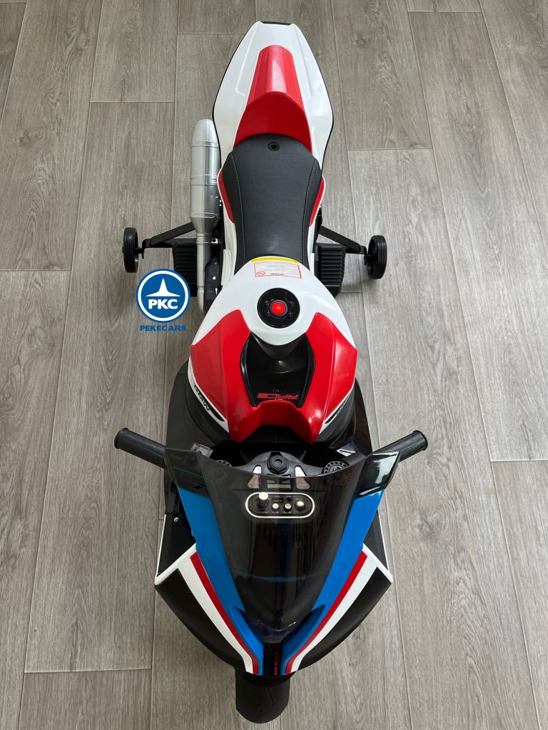 BMW HP4 race12V S1000RR roja desde arriba