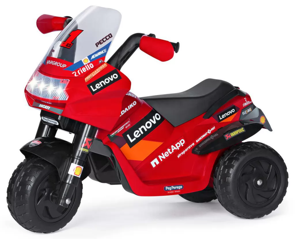 Trimoto infantil Ducati Desmosedici Evo 6V