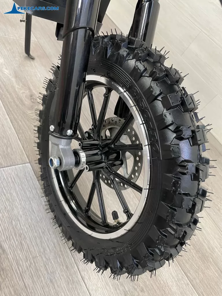 Moto electrica para niños Dirk 36V 800W Negro ruedas